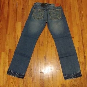 Red Monkey Straight Leg Jeans